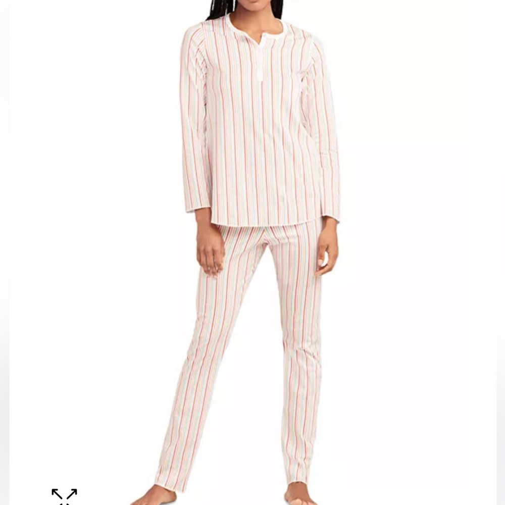 Roller Rabbit | Party Stripe Long Sleeve Set